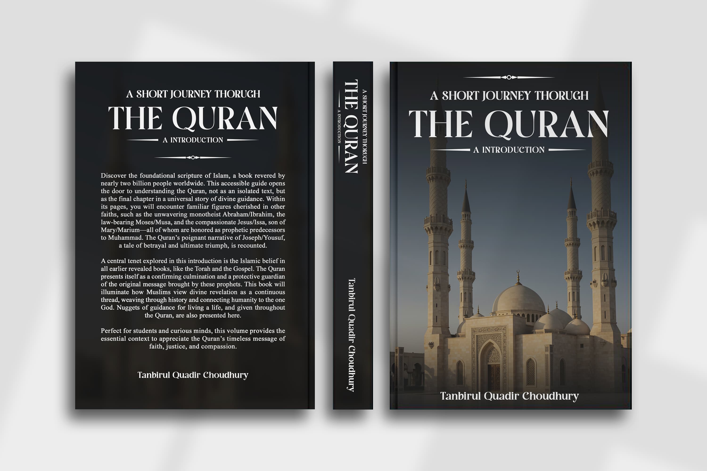 A Short Journey Through The Quran - Full Book Cover Spread
